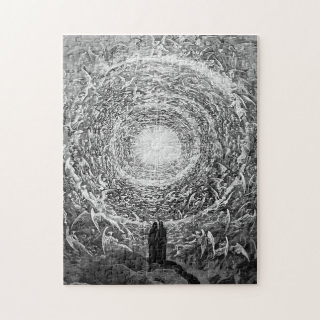 Puzzle Gustave Dore - ( The White Rose ) Visión Empyrean (Vertical)