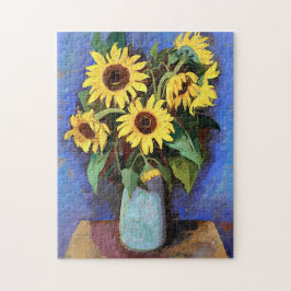 Puzzle Gustave Loiseau Sunflower Fotos estéticas Sunfl