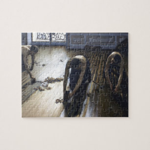 Puzzle Gustavo Caillebotte- las alisadoras del entarimado