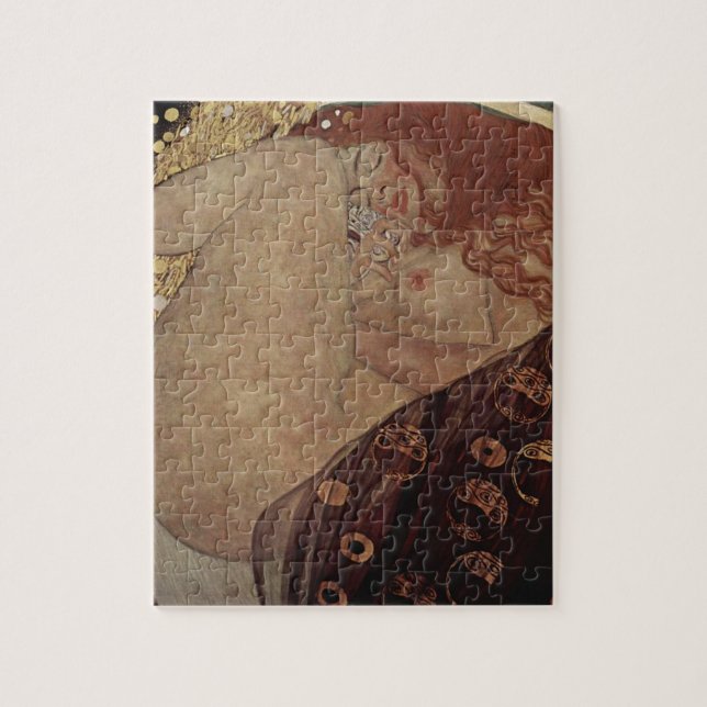 Puzzle Gustavo Klimt - Danae - ilustraciones hermosas (Vertical)