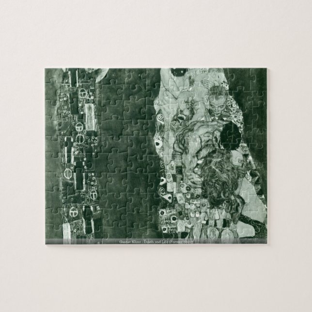 Puzzle Gustavo Klimt - puzzl de la muerte y de la vida (Horizontal)