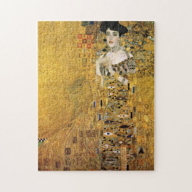 Puzzle GUSTAVO KLIMT - Retrato de Adela Bloch-Bauer 1907 (Vertical)