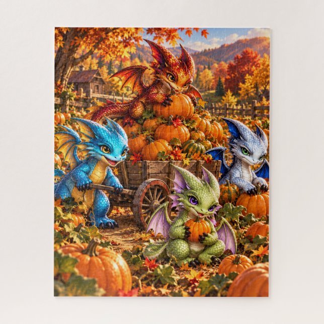 Puzzle Ha llegado octubre (Vertical)