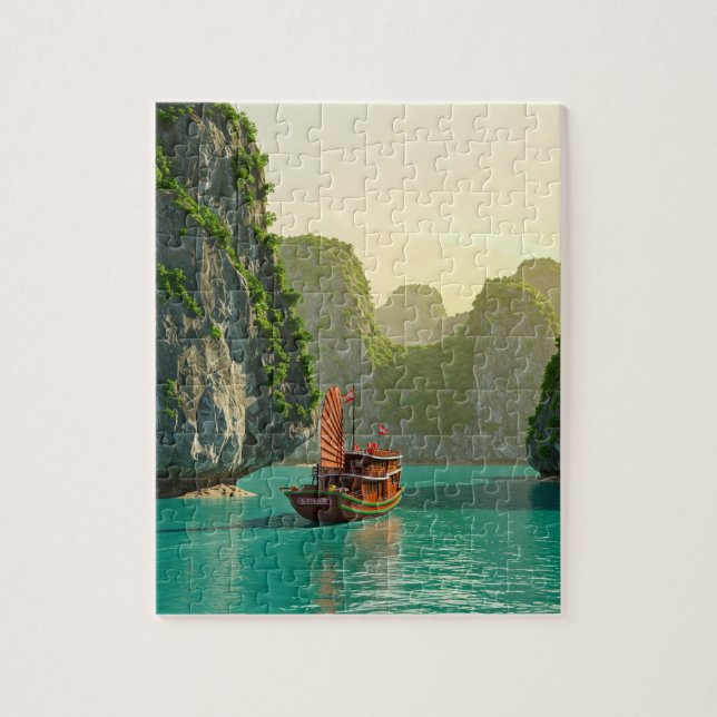 Puzzle Ha Long Bay Vietnam Travel (Vertical)