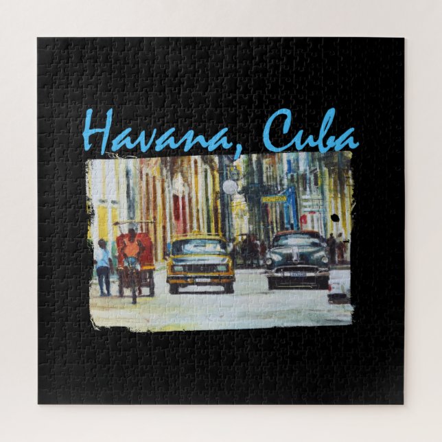 Puzzle Habana viejo Cuba (Vertical)
