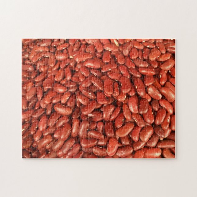 Puzzle Habas de riñón rojas (Horizontal)