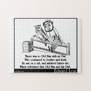 Puzzle Había un viejo hombre con un búho