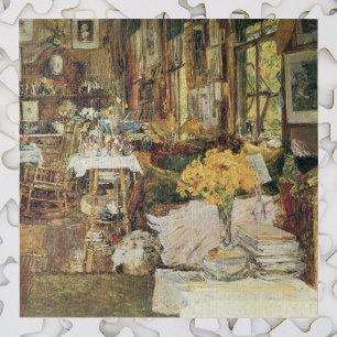 Puzzle Habitación de flores de Childe Hassam, Arte fino v