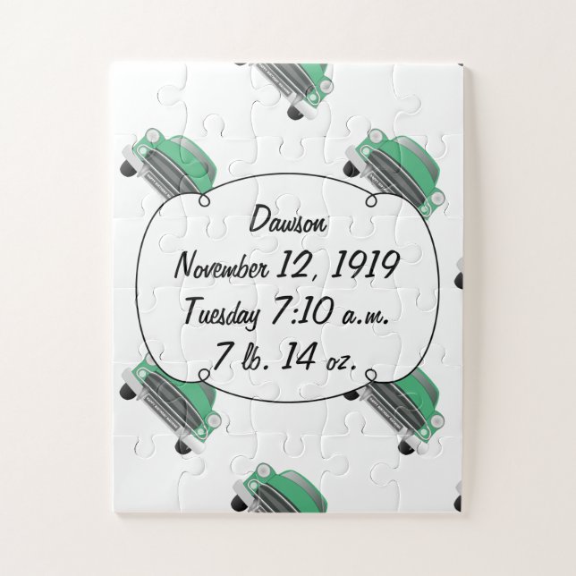 Puzzle Habitación para niños Regalos clásicos de coches S (Vertical)