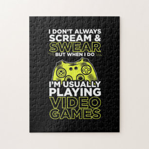 Puzzle Habitualmente Estoy Jugando Videojuegos