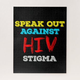 Puzzle Hablar contra el estigma del VIH - Conciencia sobr