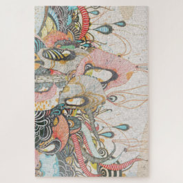 Puzzle Hacer garabatos en el lenguaje de la luz