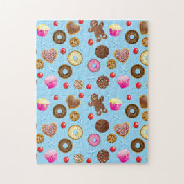 Puzzle Hacer pan, pasteles y dulces cosas divertidas