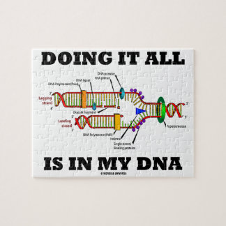 Puzzle Hacer Todo Está En Mi ADN (Replicación De ADN)