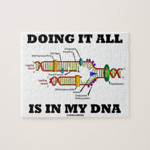 Puzzle Hacerlo todo está en mi DNA (la réplica de la DN