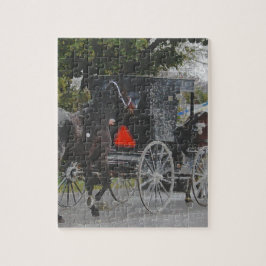 Puzzle Hacerse con el nuevo caballo a la manera del Amish