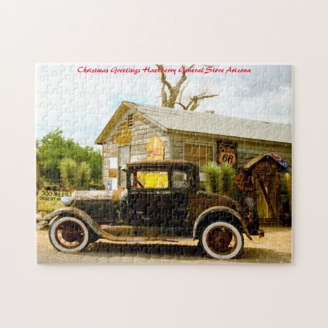 Puzzle Hackberry General Store. Saludos de Navidad (Horizontal)