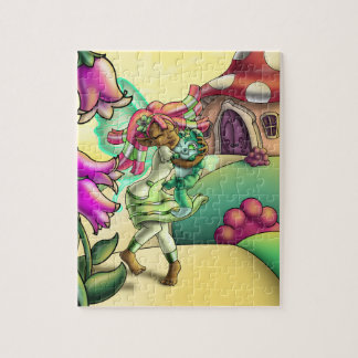 Puzzle Hada afroamericana dulce
