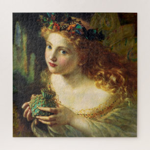 Puzzle Hada Con Mariposas Sophie Gengembre Anderson