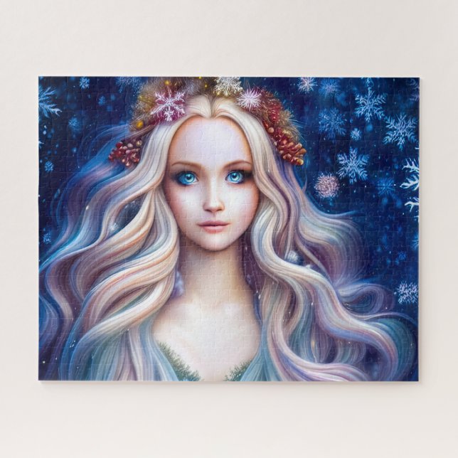 Puzzle Hada de Nieve  (Horizontal)