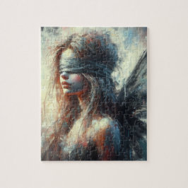Puzzle Hada en un pliegue ciego
