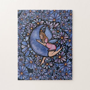 Puzzle Hada morada de la luna