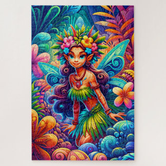 Puzzle Hada polinesia