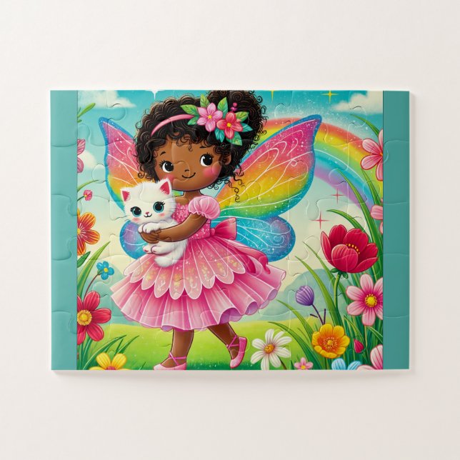 PUZZLE "HADADO DE HADAS & GATITO" ROMPECABEZA (Horizontal)
