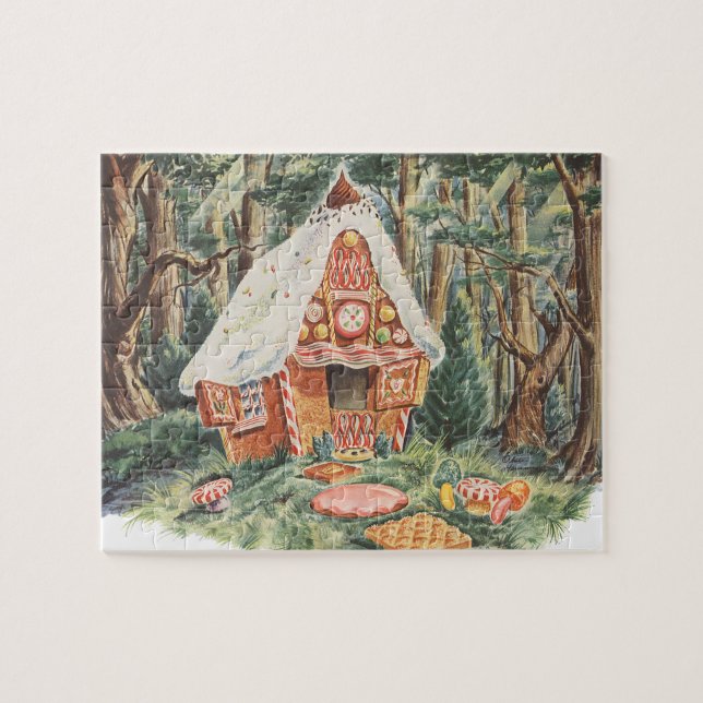 Puzzle Hadas de la India, Hansel y Gretel Candy House (Horizontal)