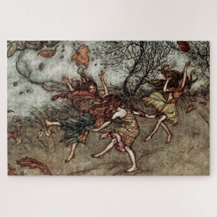Puzzle “Hadas de Otoño” de Arthur Rackham