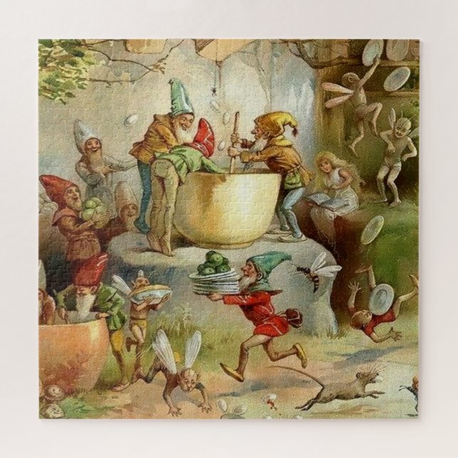 Puzzle “Hadas Victorianas” por E S Hardy (Horizontal)