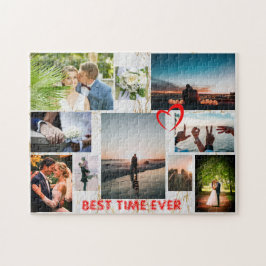 Puzzle Haga su propio nombre personalizado LOVE Family Pi