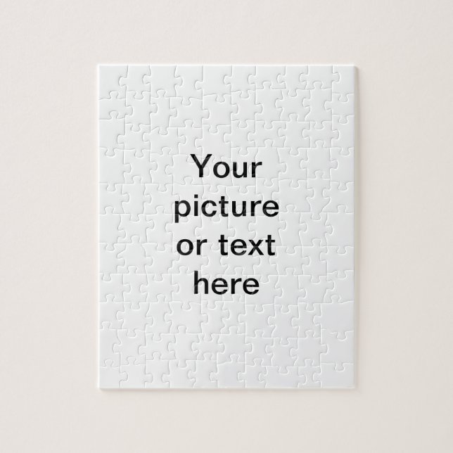 Puzzle Haga su propio personalizado personalizado (Vertical)