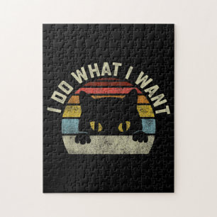 Puzzle Hago Lo Que Quiero Gato
