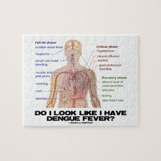 Puzzle Hago miro como tengo fiebre de dengue (la