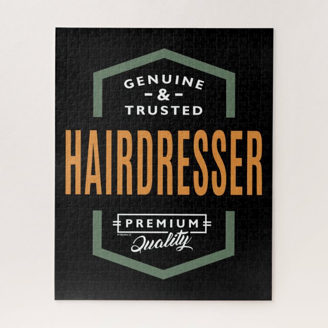 Puzzle Hairdresser Genuine (Vertical)
