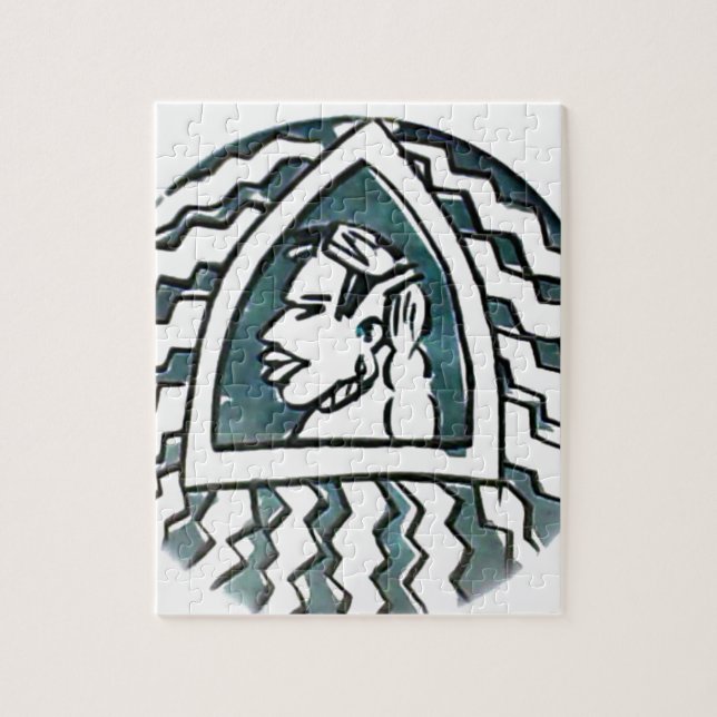 Puzzle Hakuna Matata Blue Triangle Style.png (Vertical)