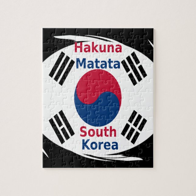 Puzzle Hakuna Matata Corea del Sur (Vertical)