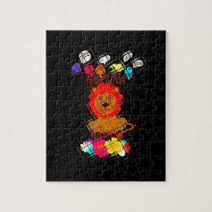 Puzzle Hakuna Matata cute baby lion king design