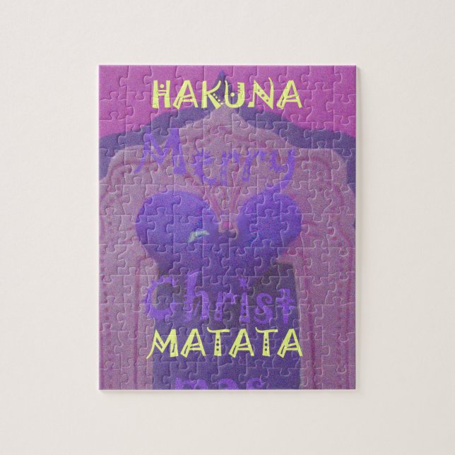 Puzzle Hakuna Matata Merry Christmas Love  Design.jpg (Vertical)