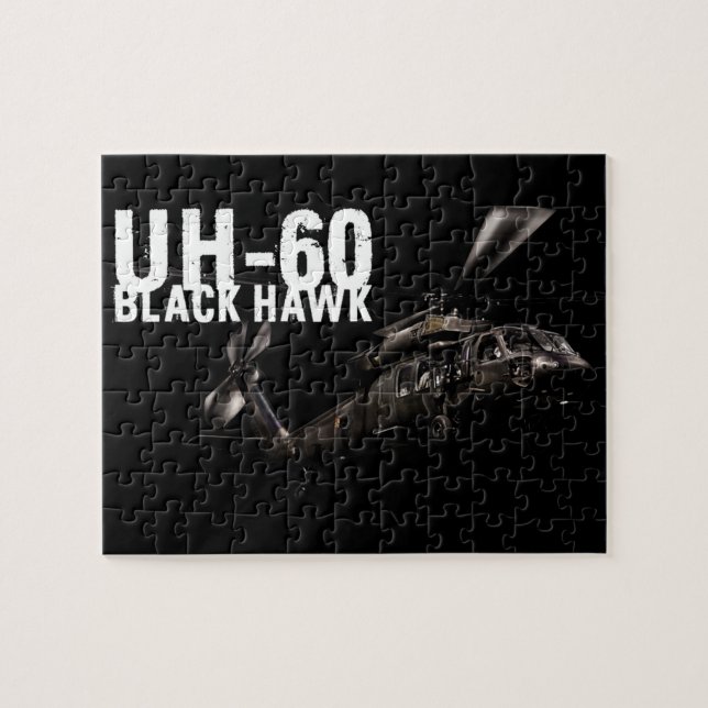 Puzzle Halcón negro (Horizontal)