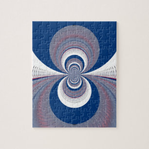 Puzzle Half Blue