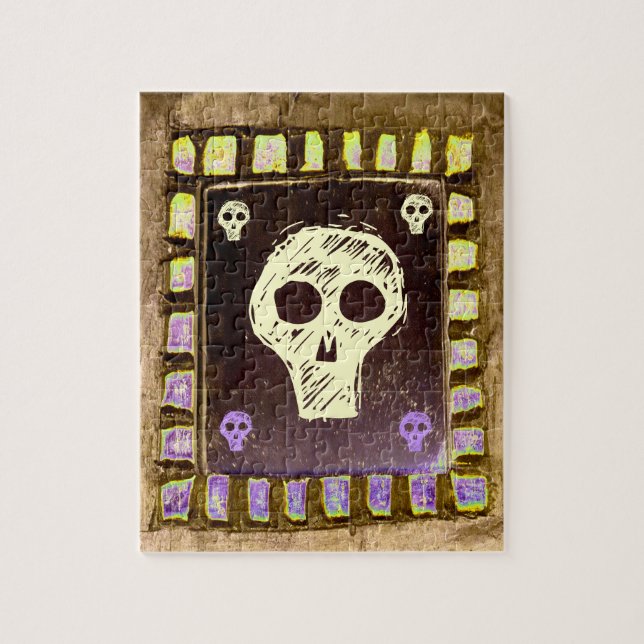 Puzzle Hallow Skull (Vertical)
