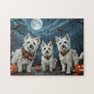 Puzzle Halloween en la parte oeste de Highland