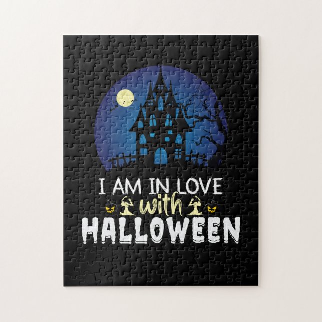 Puzzle Halloween Estoy Enamorada De Halloween (Vertical)