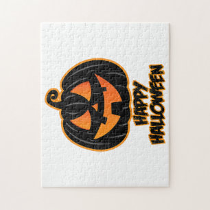 Puzzle Halloween feliz para hombres y mujeres - Salto de
