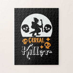 Puzzle Halloween Funny Cereal Cumpleaños