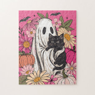 Puzzle Halloween Ghost Girly