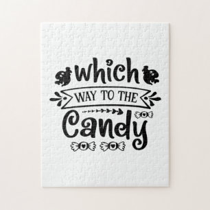Puzzle Halloween Hacia El Cumpleaños Del Candy