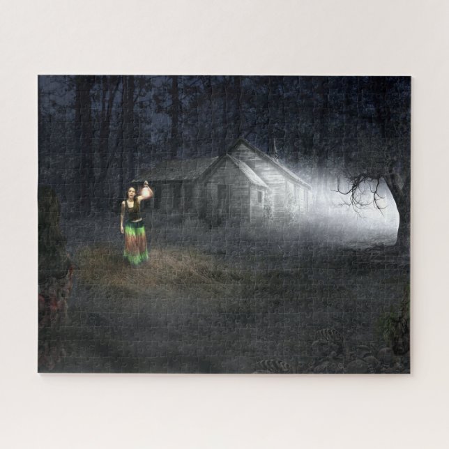 Puzzle Halloween Horror House (Horizontal)